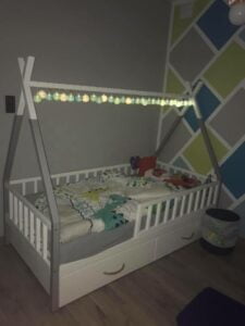 Kinderbetten im skandinavischen Stil