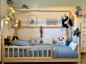 Kinderbetten im skandinavischen Stil