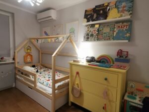 Kinderbetten im skandinavischen Stil