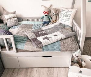 Kinderbetten im skandinavischen Stil