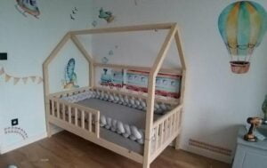 Kinderbetten im skandinavischen Stil