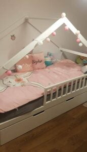 Kinderbetten im skandinavischen Stil