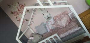 Kinderbetten im skandinavischen Stil