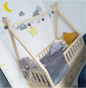 Kinderbetten im skandinavischen Stil