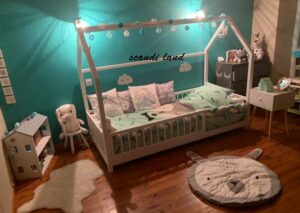 Kinderbetten im skandinavischen Stil