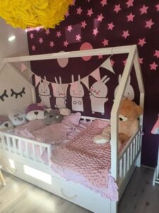 Kinderbetten im skandinavischen Stil