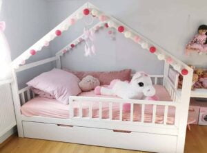 Kinderbetten im skandinavischen Stil