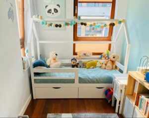 Kinderbetten im skandinavischen Stil