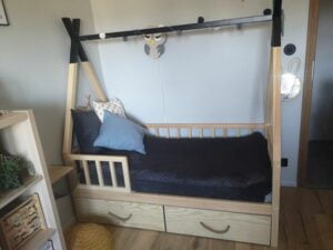 Kinderbetten im skandinavischen Stil