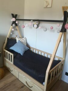 Kinderbetten im skandinavischen Stil