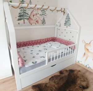 Kinderbetten im skandinavischen Stil