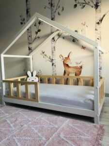 Kinderbetten im skandinavischen Stil