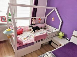 Kinderbetten im skandinavischen Stil