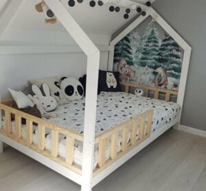 Kinderbetten im skandinavischen Stil
