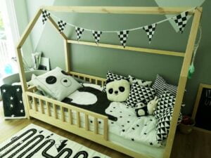 Kinderbetten im skandinavischen Stil