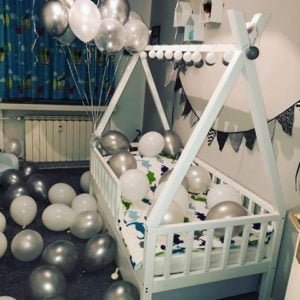 Kinderbetten im skandinavischen Stil