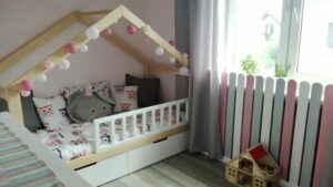 Kinderbetten im skandinavischen Stil