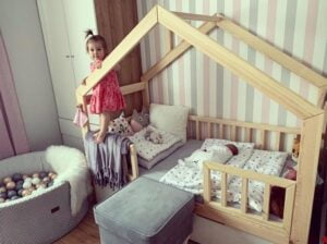 Kinderbetten im skandinavischen Stil
