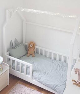 Kinderbetten im skandinavischen Stil