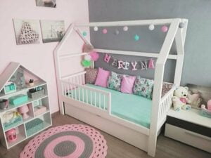 Kinderbetten im skandinavischen Stil