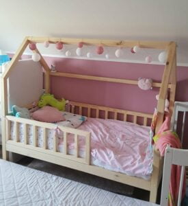 Kinderbetten im skandinavischen Stil