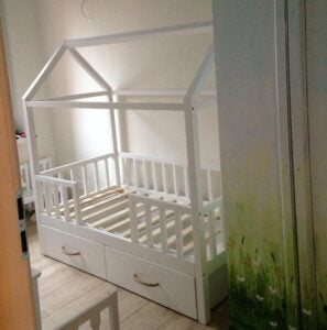 Kinderbetten im skandinavischen Stil
