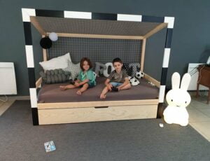 Kinderbetten im skandinavischen Stil