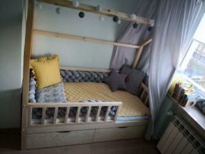 Kinderbetten im skandinavischen Stil