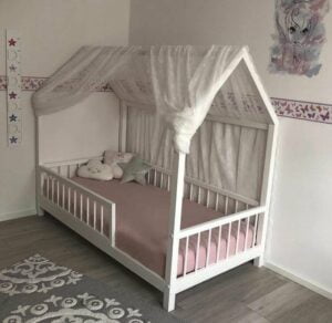 Kinderbetten im skandinavischen Stil