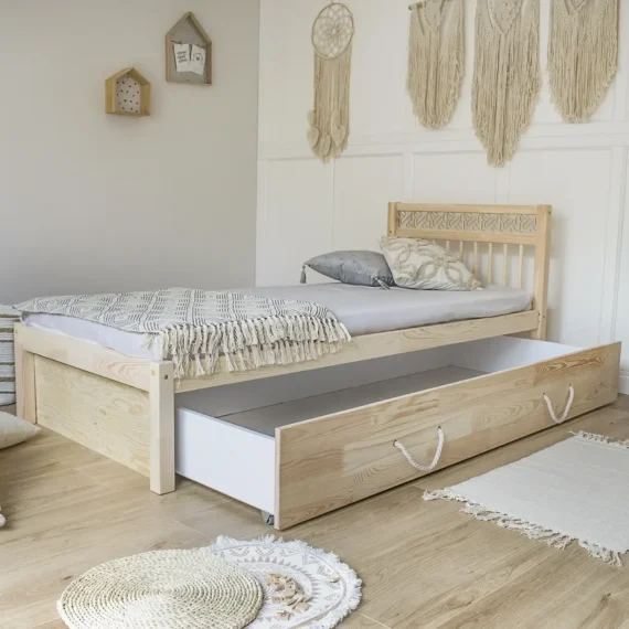Łóżko Hanko z szufladą