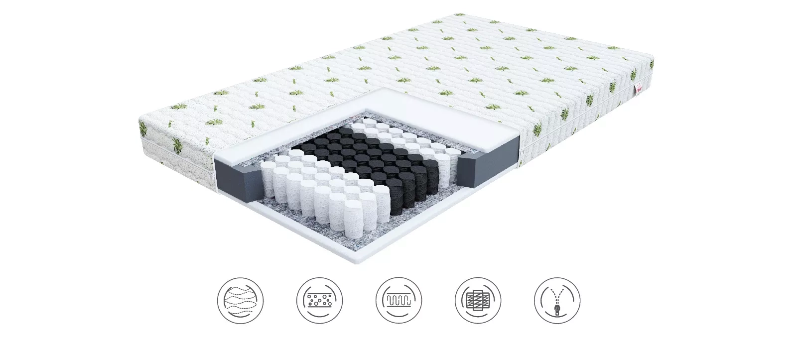 TREVISO 4KIDS pocket mattress 14 cm