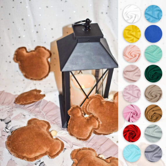 Girlanda Misie - 7 elementów