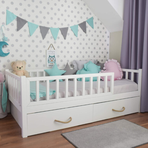 Łóżko Alva z szufladą