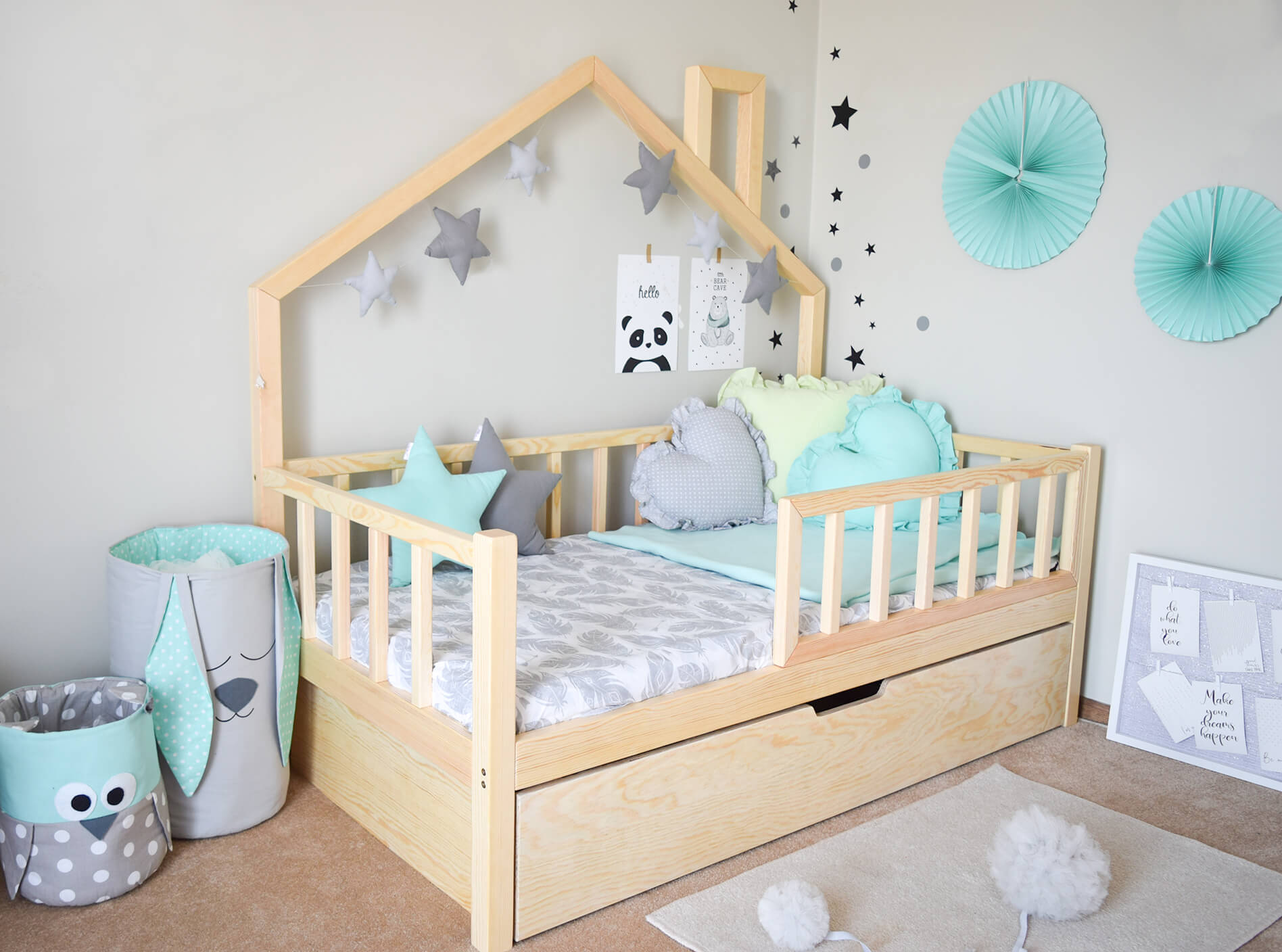 Łóżko Linea z szufladą - obrazek 3