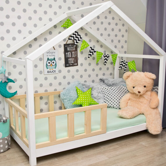 Łóżko Silana z szufladą