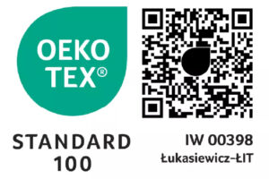 OEKO-TEX Standard 100 No. IW 00398