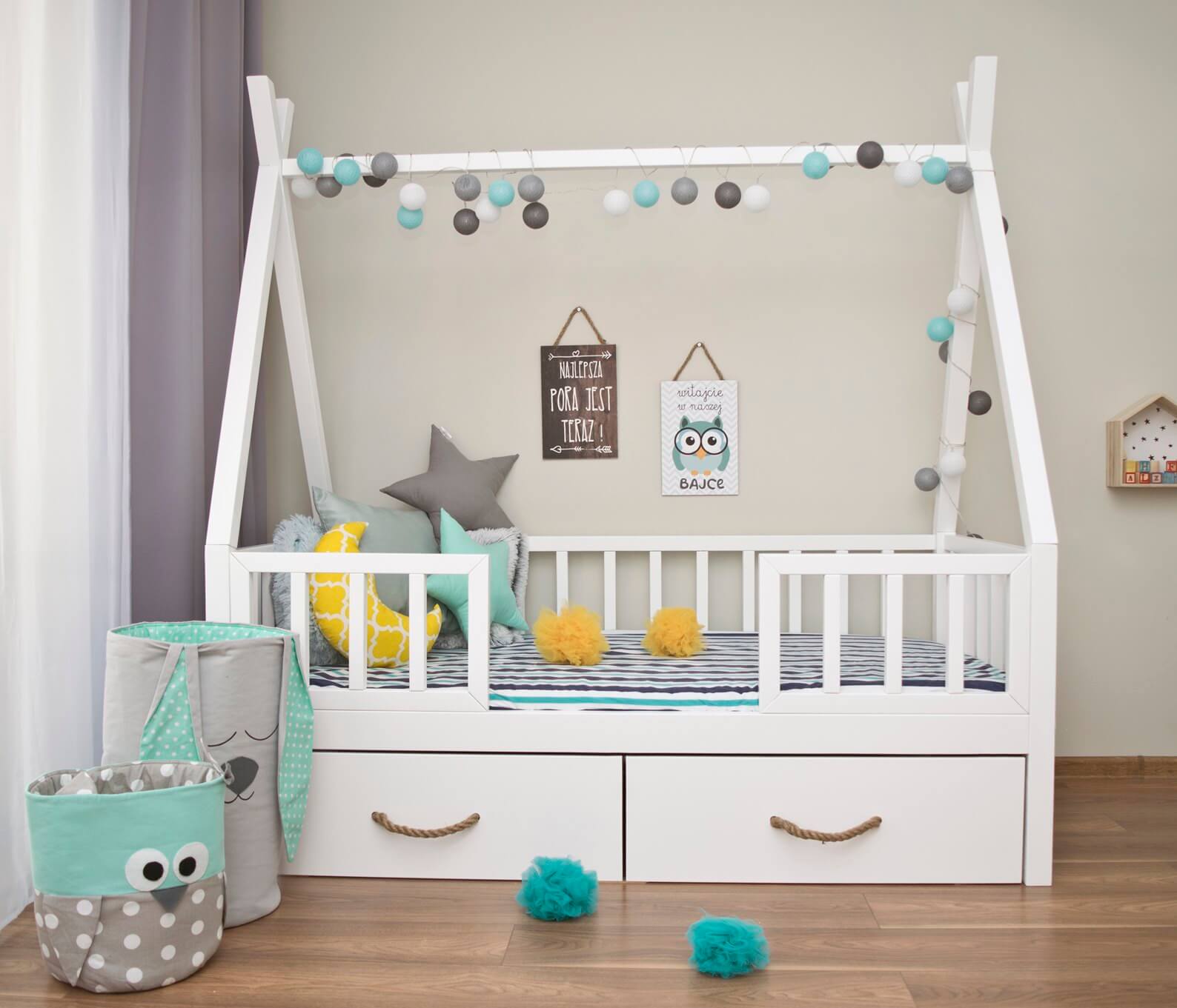 Łóżko Tipi z szufladą - obrazek 2