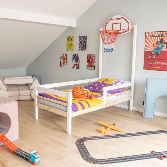 Łóżko koszykarskie bez szuflady