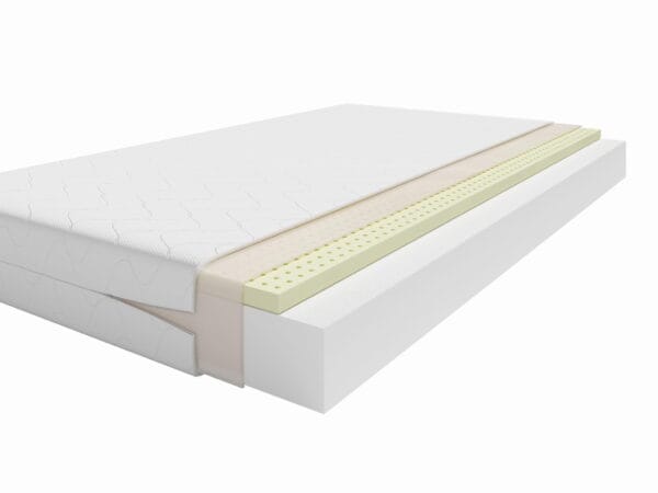 Materac piankowy+ lateks 12 cm SHARON