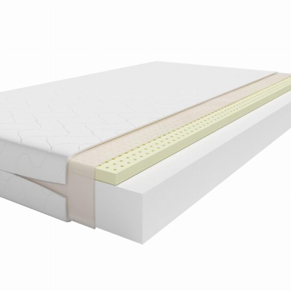 Materac piankowy+ lateks 12 cm SHARON