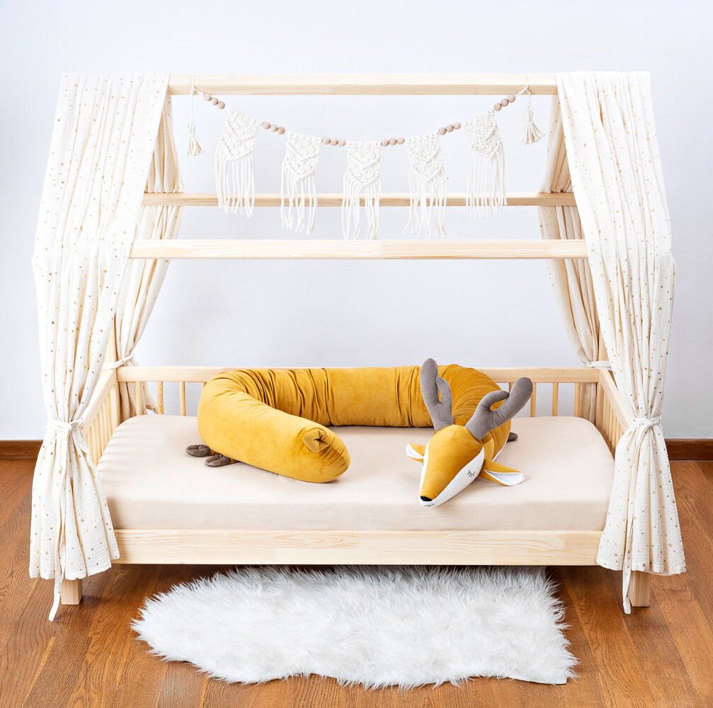 Jelonek – ochraniacz do łóżeczka i przytulanka leśna - obrazek 3