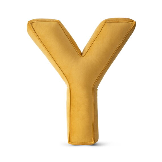 Poduszka ozdobna literka- Y