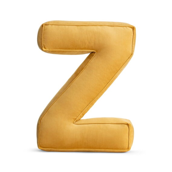 Poduszka ozdobna literka- Z