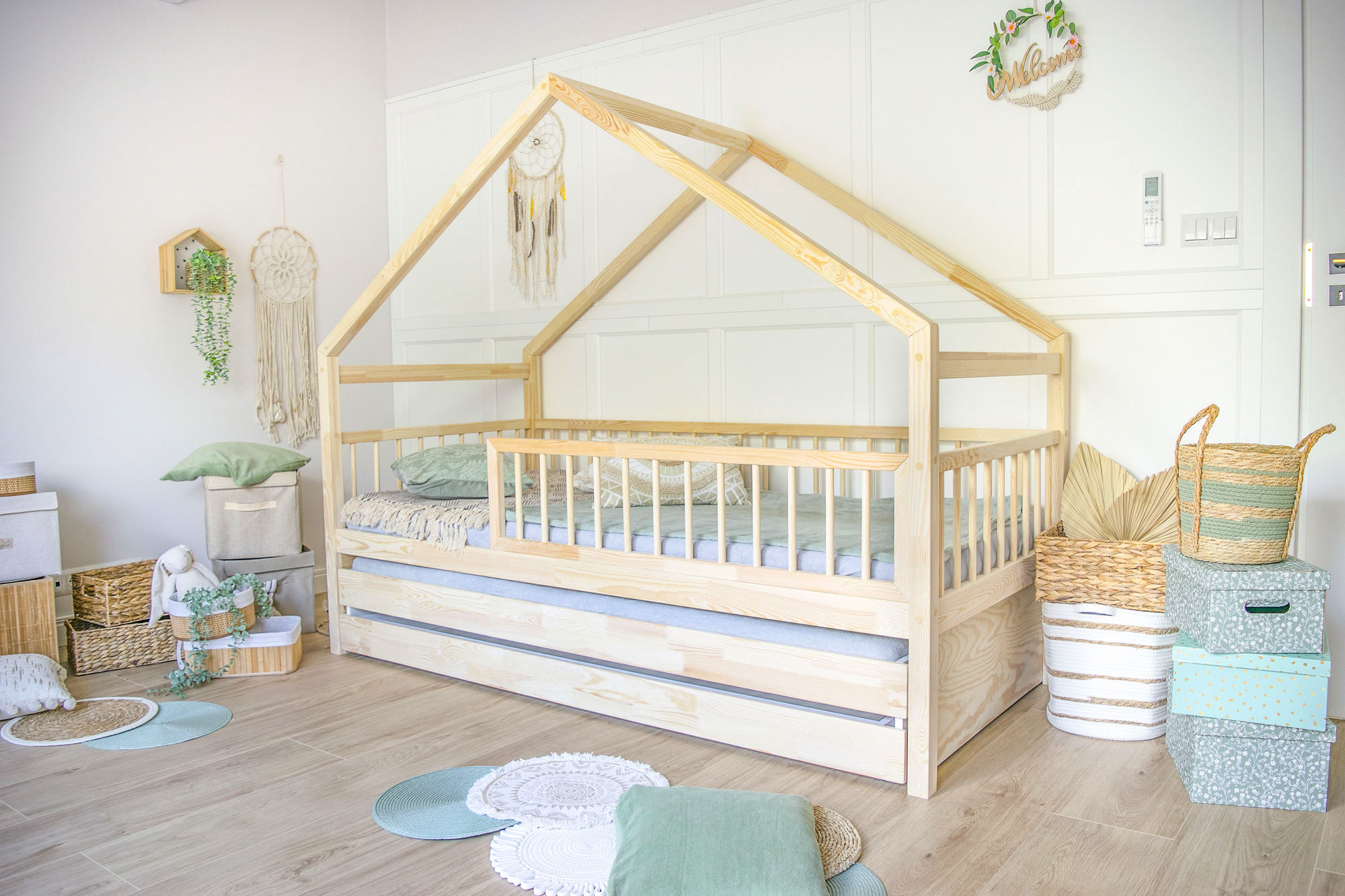 Łóżko Luna 3w1- Funkcja spania + 1 szuflada - obrazek 3