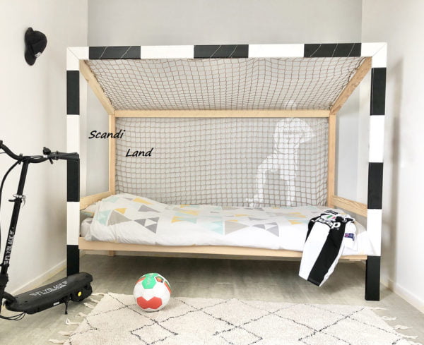Łóżko piłkarskie bez szuflady